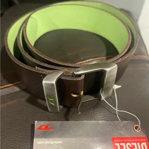 Diesel Other - Diesel D Buckle Cintura Basic Belt vintage